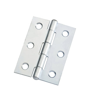 Lane 70 x 50 x 1.6mm Zinc Plated Fixed Pin DURAsmooth™ Butt Hinge