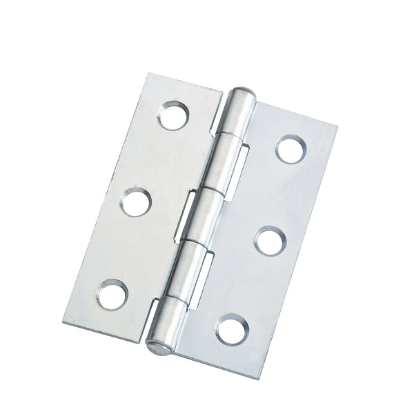 Lane 70 x 50 x 1.6mm Zinc Plated Fixed Pin DURAsmooth™ Butt Hinge