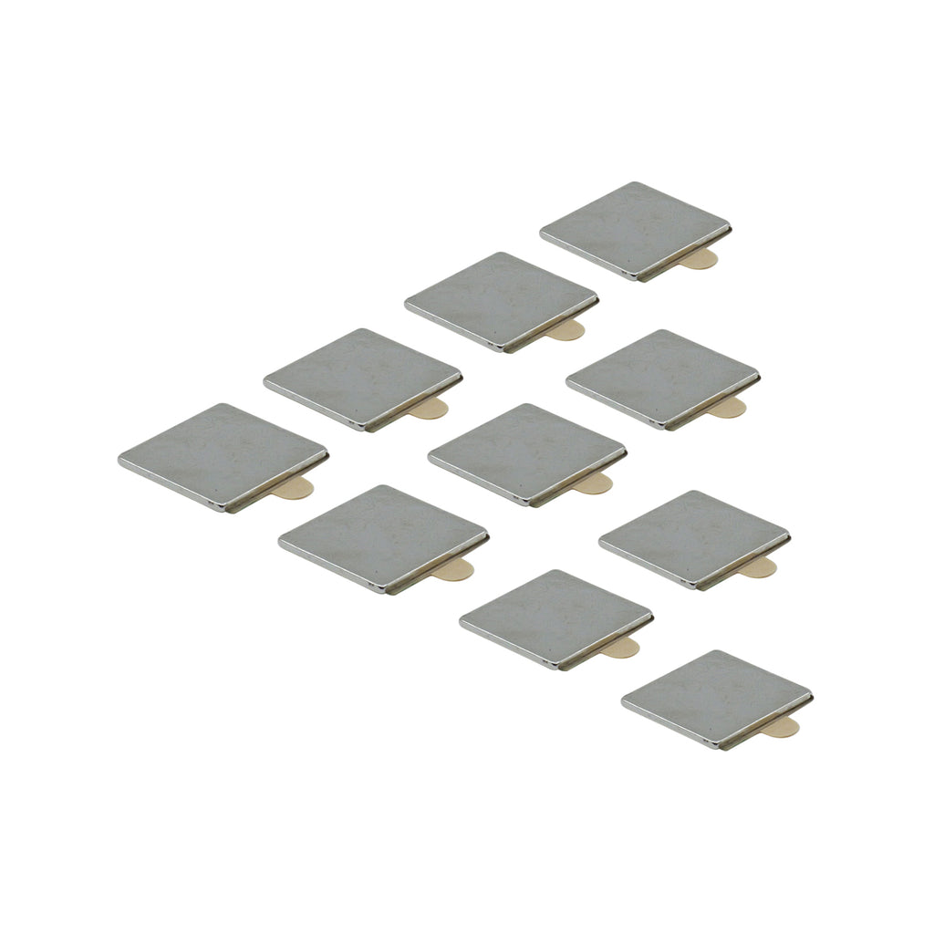 Everhang 15 x 15mm Rare Earth Square Adhesive Magnet - 10 Pack - Image 1 of 4