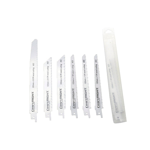 Craftright Assorted Reciprocating Saw Blades - 10 Pack