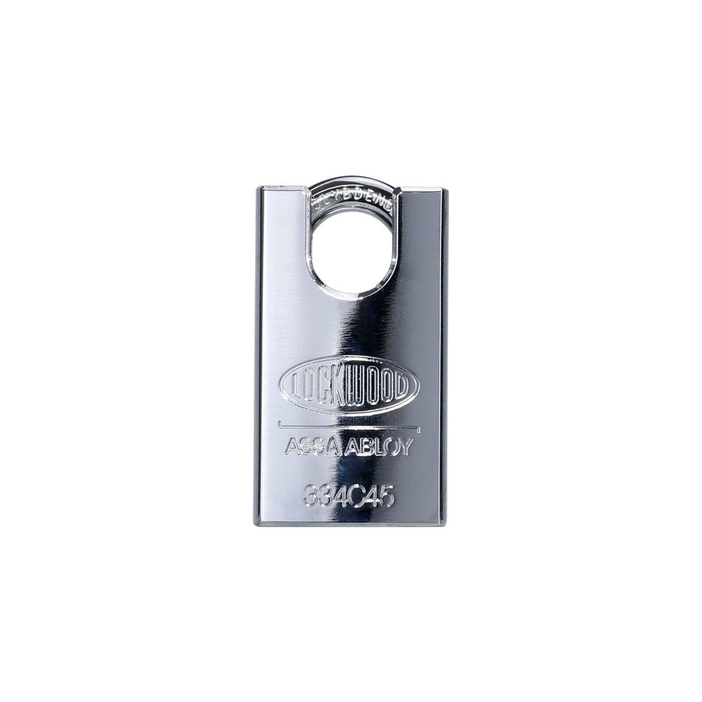 Lockwood 45mm Steel 334 Series Shrouded Padlock with 19mm Molybdenum Steel Shackle - Image 1 of 4