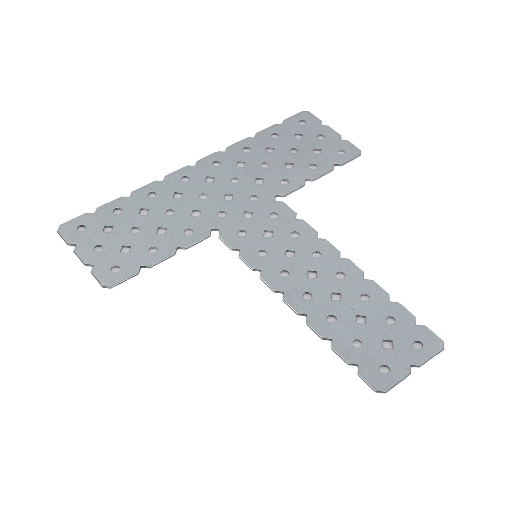 Carinya 200 x 200 x 60 x 50 x 1mm Galvanised T-Shape Make-A-Bracket - Image 1 of 7