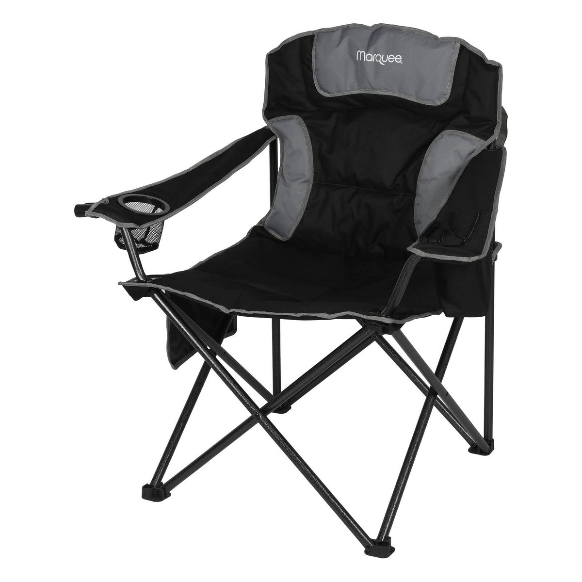 Marquee 130kg Black King Camping Chair - Image 2 of 4