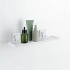 Fusion-Loc Matte White Style Suction Acrylic Shelf - Image 2 of 10
