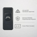 DETA Single Architrave Switch - White - Image 2 of 7