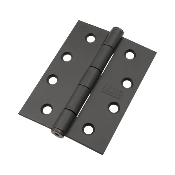 Lane 100 x 75 x 2.5mm Black Loose Pin Butt Hinge - 2 Pack