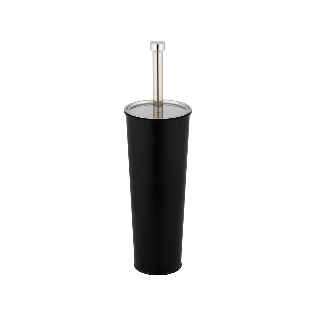 Barelli Black Powdercoated Steel Toilet Brush &amp; Holder - Image 1 of 3