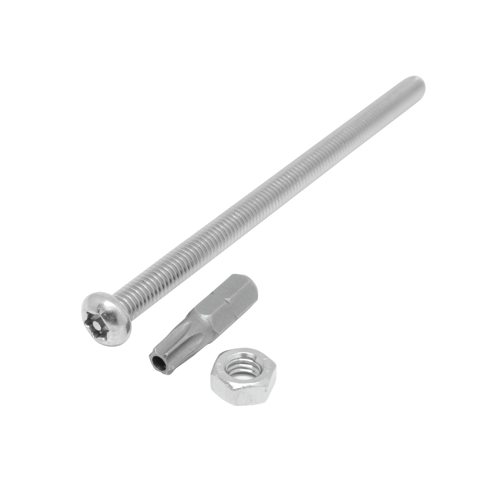 Pinnacle M6 x 100mm Stainless Steel Security Bolts - 4 Pack - Image 1 of 2