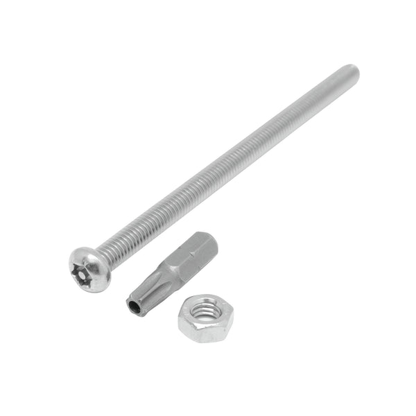 Pinnacle M6 x 100mm Stainless Steel Security Bolts - 4 Pack