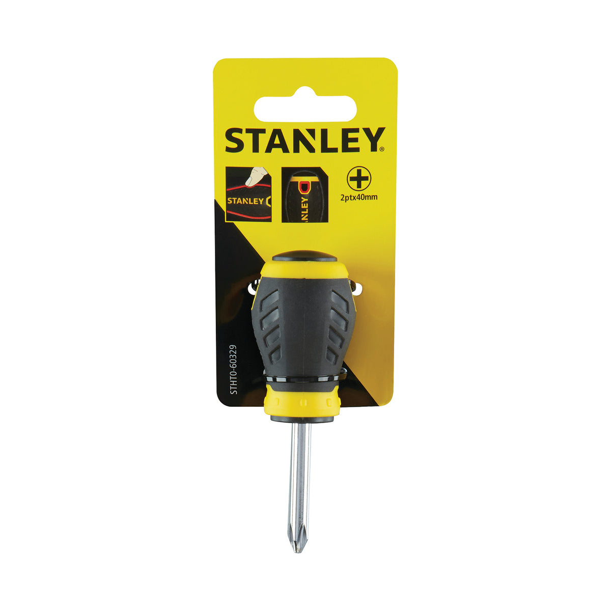Stanley 2 x 40mm Phillips Head Essentials Screwdriver - Image 2 of 2