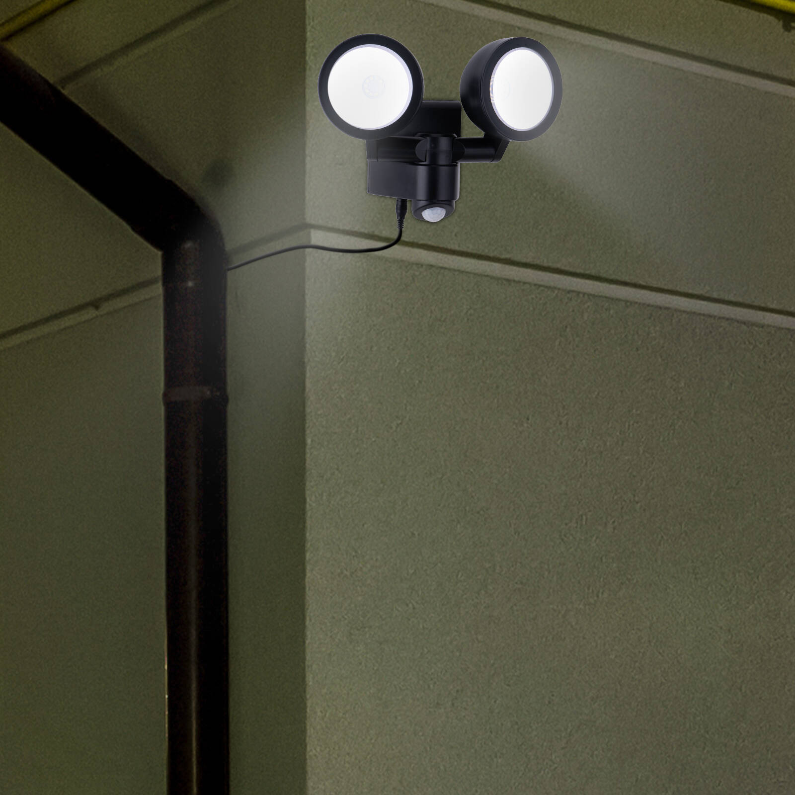 Arlec 330 Lumens LED Movement Activated Sensor Security Solar Light - Image 13 of 14