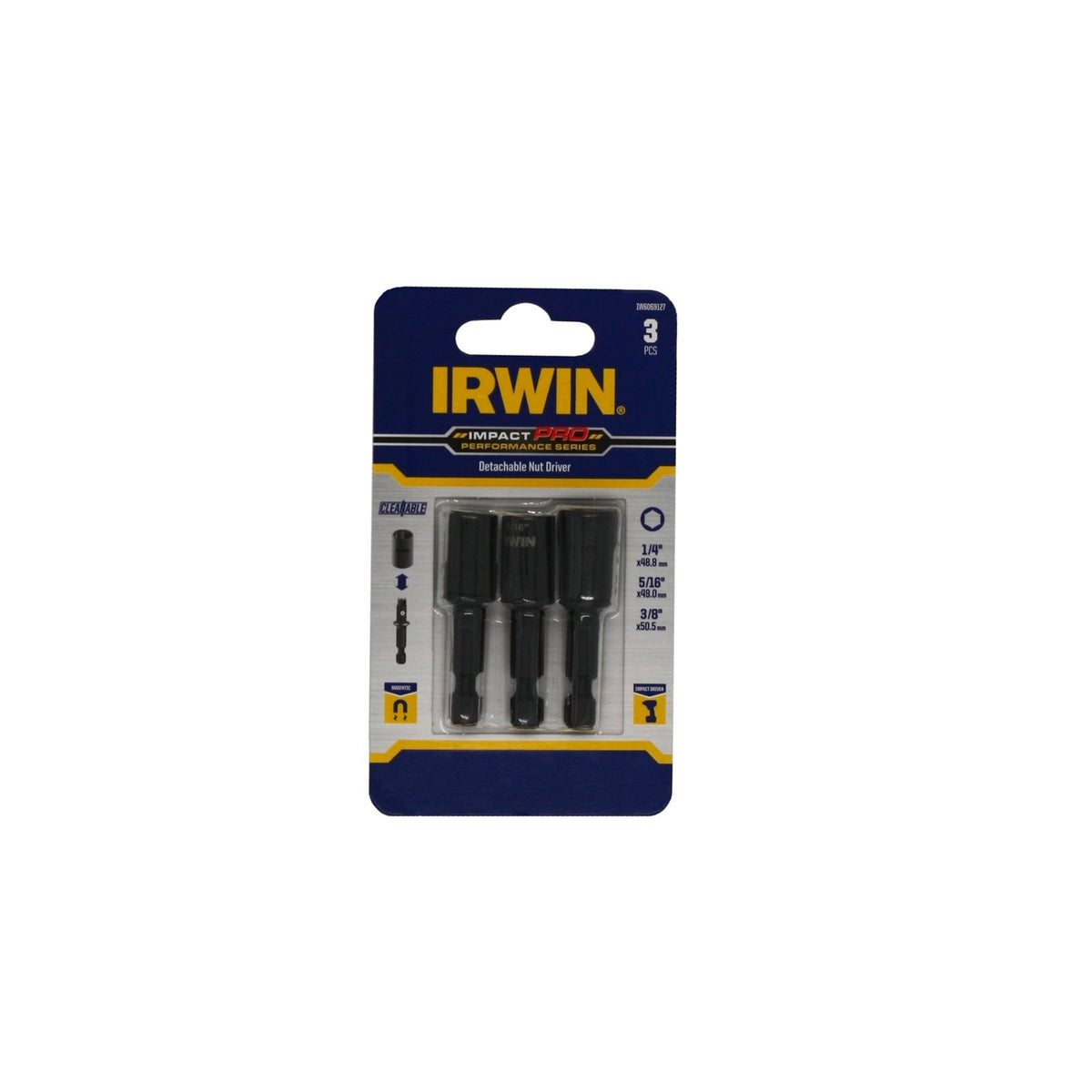 IRWIN Detachable Nutsetter - 3 Pack - Image 1 of 1