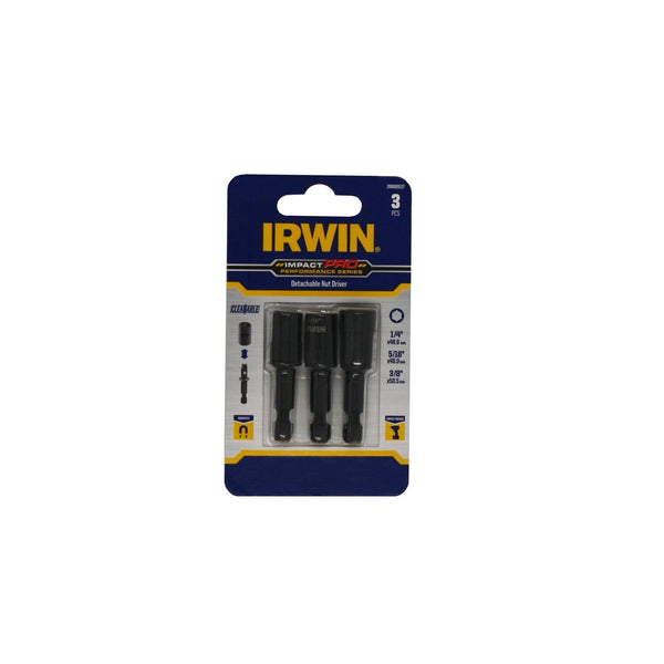 IRWIN Detachable Nutsetter - 3 Pack