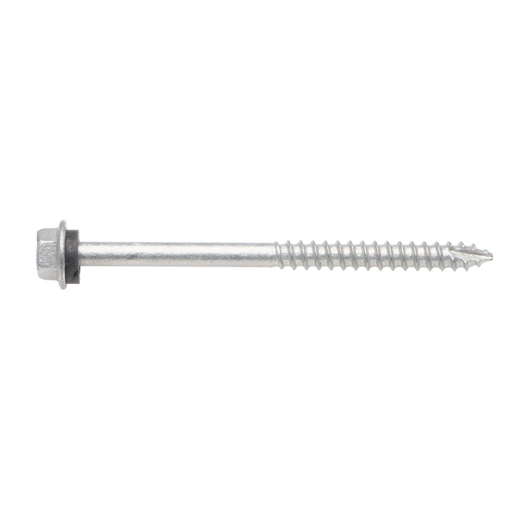 Buildex 14G x 90mm Class 3 Roofing Screws with Seal - 25 Pack - Image 3 of 3