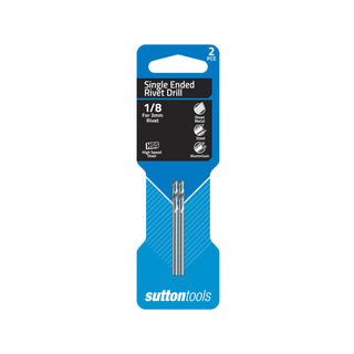 Sutton Tools 1/8" Single Ended Panel Drill Bit - 2 Pack