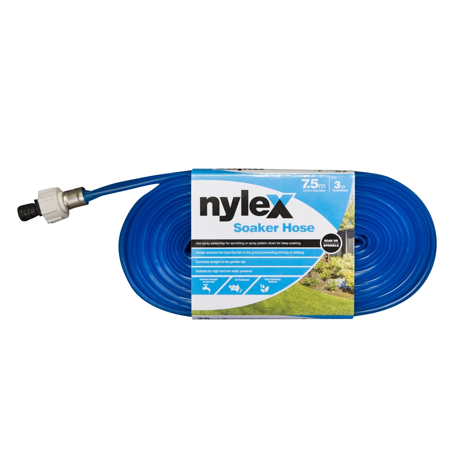 Nylex 12mm x 7.5m Soaker Hose - Image 1 of 1