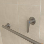HomeCare by Caroma Chrome Assistant Living Bath / Shower Mixer - Chrome - Image 3 of 5