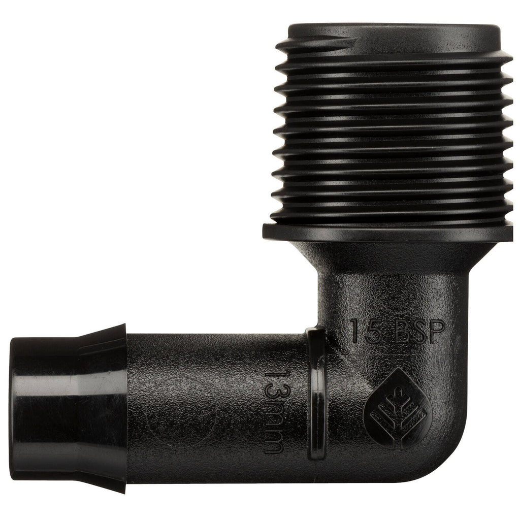 Pope 13 x 15mm Barbed Male Single Threaded Elbow - Image 3 of 5