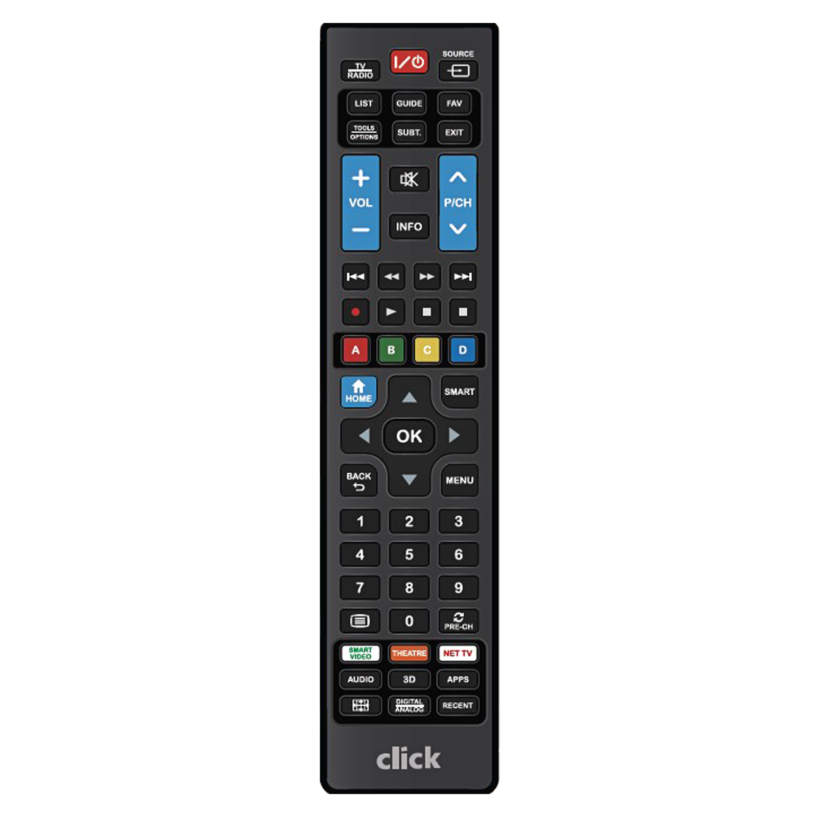 Click Universal TV Remote Control - Image 1 of 1