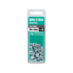 Pinnacle M6 x 10mm Zinc Plated Round Head Bolts And Nuts - 10 Pack - Image 3 of 3