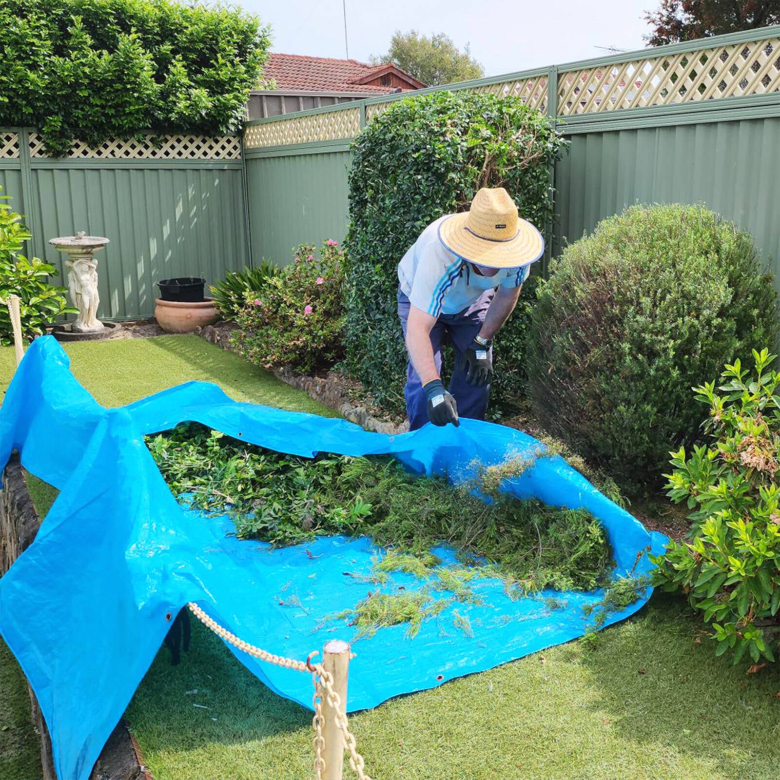 Jack 1.8 x 2.4m Medium Duty Tarpaulin - Image 9 of 11