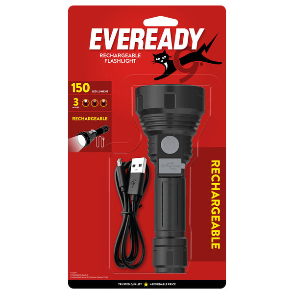 Eveready Rechargeable Torch 150 Lumen