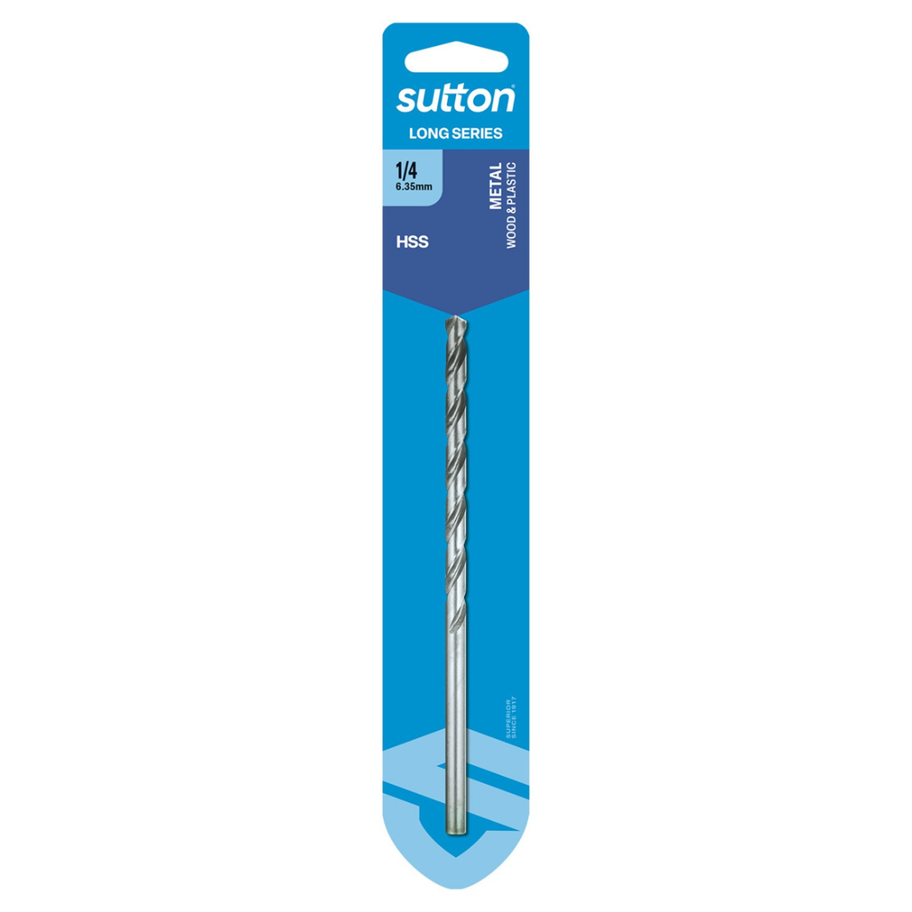Sutton Tools 6.35mm Long Series Jobber Drill Bit - Image 1 of 4