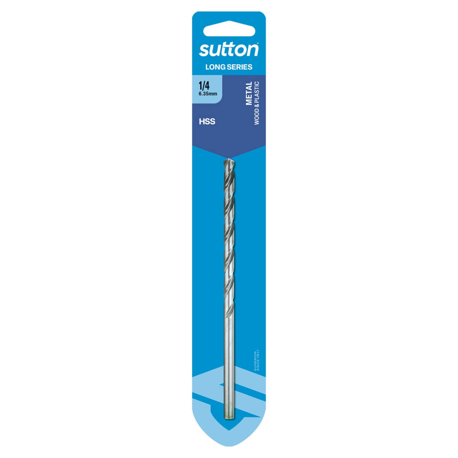 Sutton Tools 6.35mm Long Series Jobber Drill Bit - Image 1 of 4