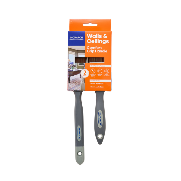 Monarch 2 Piece Walls & Ceilings Project Brush Pack