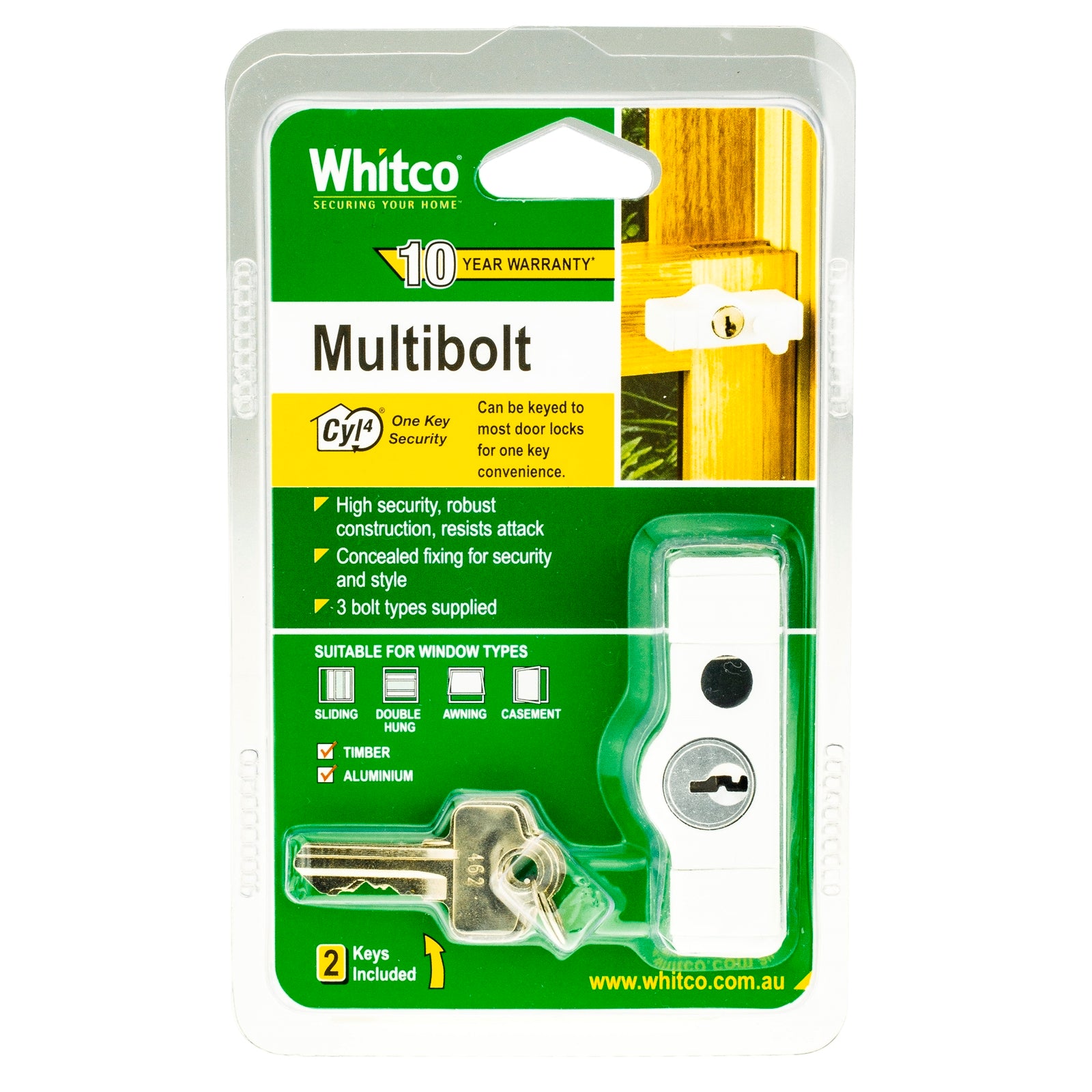 Whitco White CYL4 Multi Bolt - Image 1 of 1