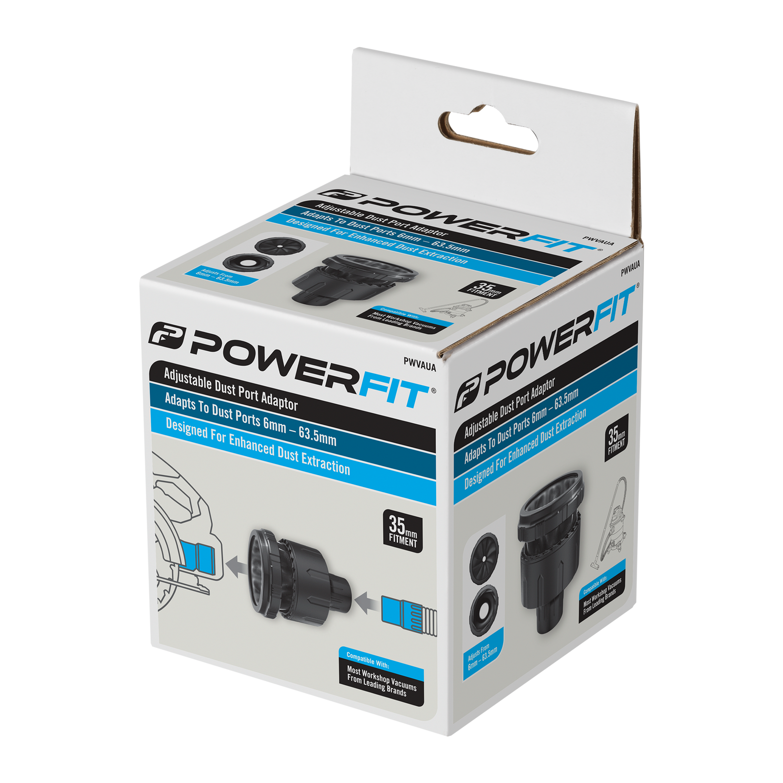 Powerfit Adjustable Dust Port Adaptor - Image 5 of 5