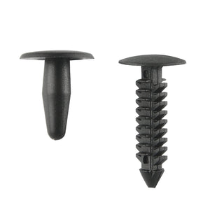 Pinnacle Black Nylon Assorted Trim Clips - 4 Pack
