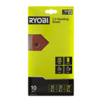 Ryobi 10 Piece 1/3 Sheet Sanding Set - Image 1 of 8