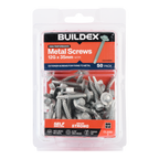 Buildex 12G x 35mm Class 3 Sheet Metal Screws - 50 Pack - Image 1 of 5