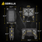 Gorilla Carts 180L Folding Sports Wagon - Image 5 of 7
