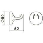Caroma Sahara Robe Hook - Image 2 of 2