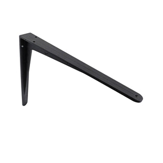 Carinya 400 x 350mm Black Heavy Duty Cast Aluminium Angle Bracket - 400 x 350mm