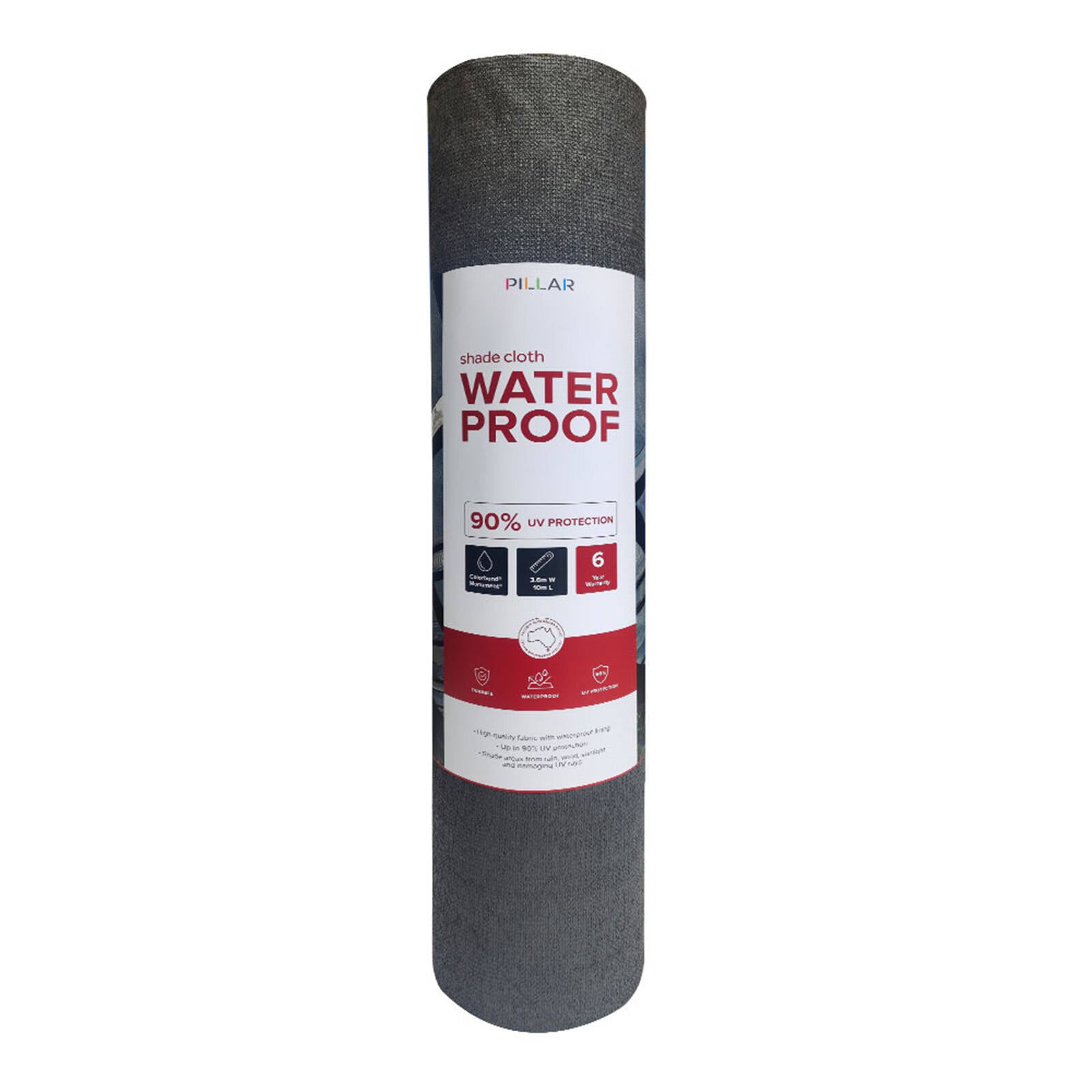 Pillar 3.6 x 10m Monument 90% UV Waterproof Shade Cloth - Image 1 of 5