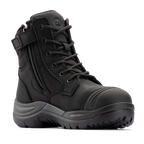 Bata Industrials Women's Black Luna Zip Side Safety Boot US Size 10 - Image 1 of 2