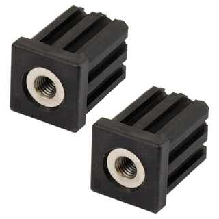 Richmond 25mm x M10 Square Threaded Tube Insert - 2 Pack - 25mm