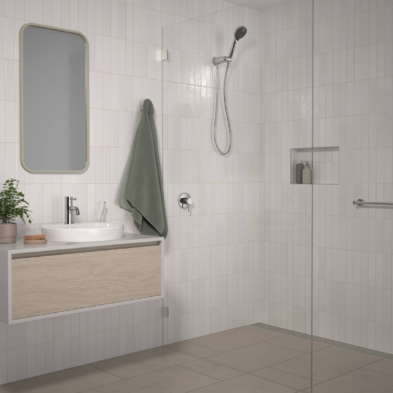 Flexispray Splash Chrome Basin Mixer - Chrome - Image 3 of 4