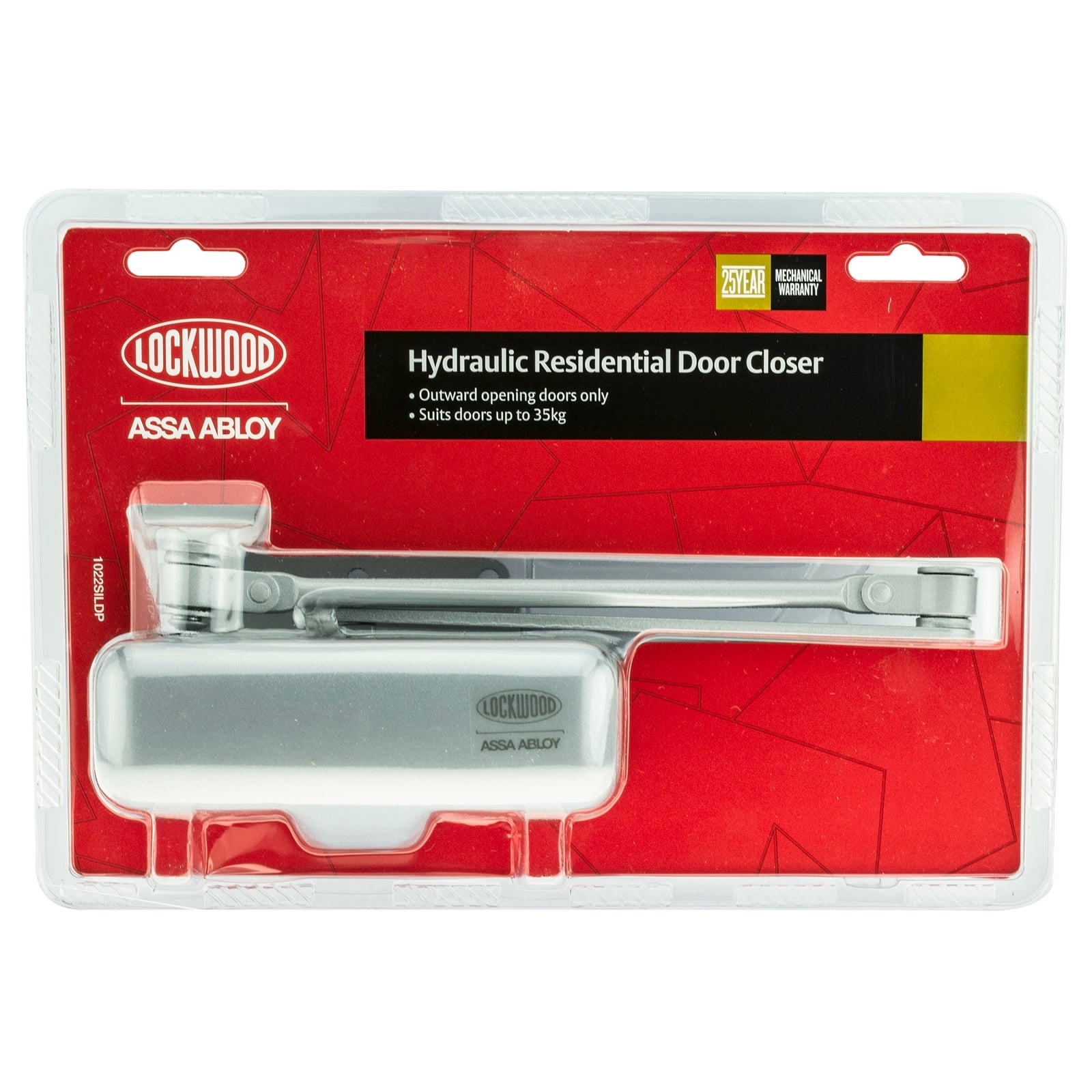Lockwood Silver 1022 Series Door Closer - Image 1 of 1
