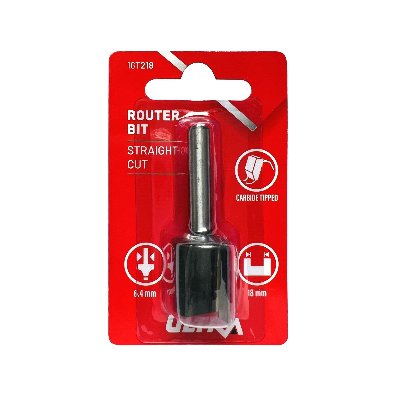 Ultra 6.4 x 18mm Straight Router Bit - Image 1 of 4