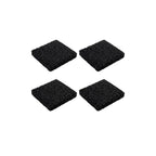 Jack 100 x 15mm Rubber Anti Vibration Squares - 4 Pack - Image 1 of 2