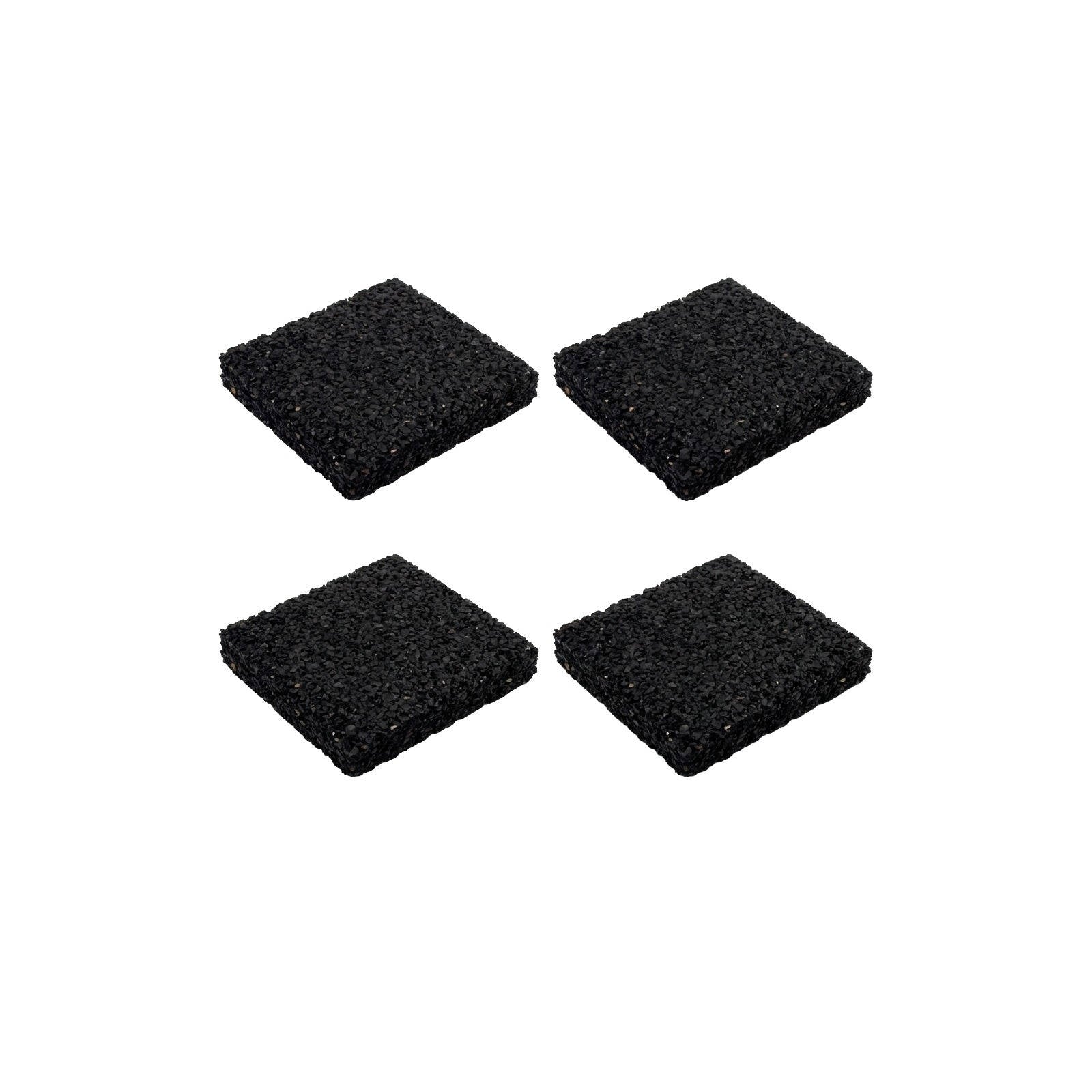Jack 100 x 15mm Rubber Anti Vibration Squares - 4 Pack - Image 1 of 2