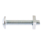 Zenith 1/4" x 38mm Mushroom Head Bolt And Nut - 25 Pack - Image 2 of 2