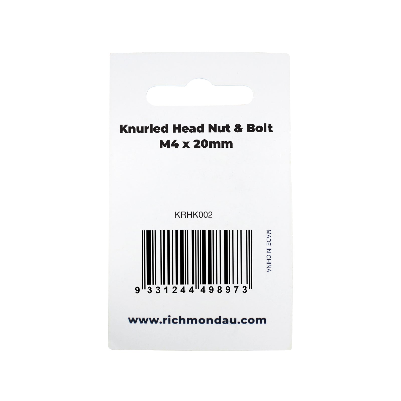 KRHK002 package back