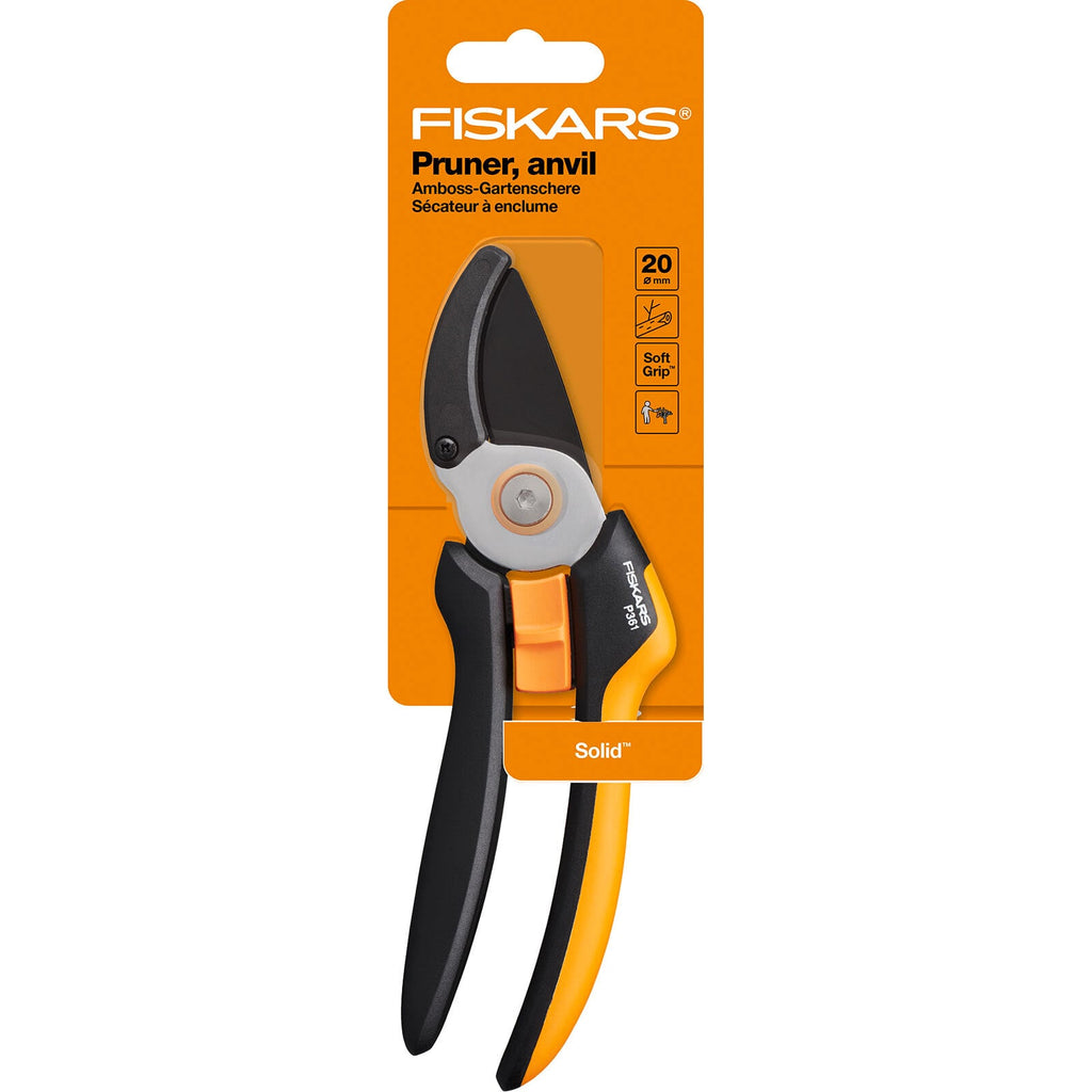 Fiskars 20mm Solid Anvil Pruner - Image 2 of 3