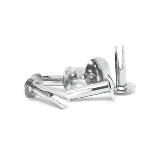 Pinnacle 12.5 x 4mm Nickel Bifurcated Rivets - 20 Pack