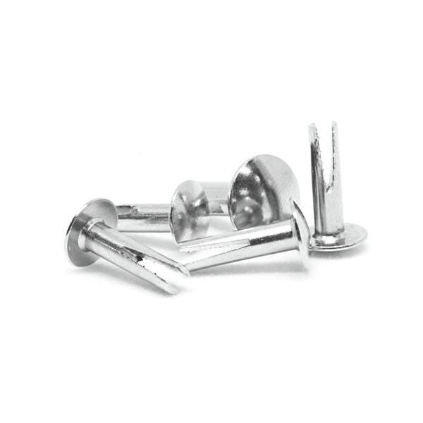 Pinnacle 12.5 x 4mm Nickel Bifurcated Rivets - 20 Pack